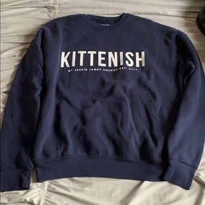 Kittenish sweatshirt
